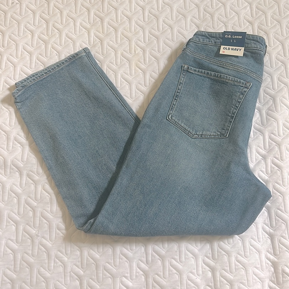 NWT…Old Navy High-Rise Curvy OG Loose JeansWith Secret Smooth Pockets